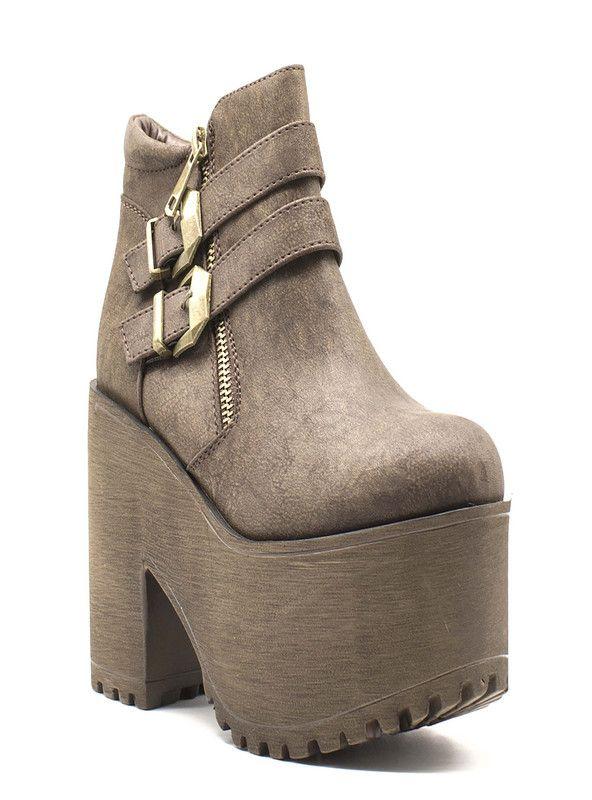 BOTIN MODA NEW WALK  20151-1-40  | Cafe |-0