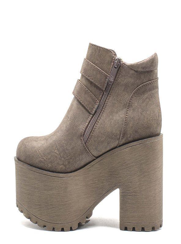 BOTIN MODA NEW WALK  20151-1-40  | Cafe |-2