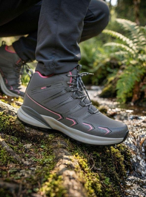 Botín Nat Geo Waterproof Gris-1