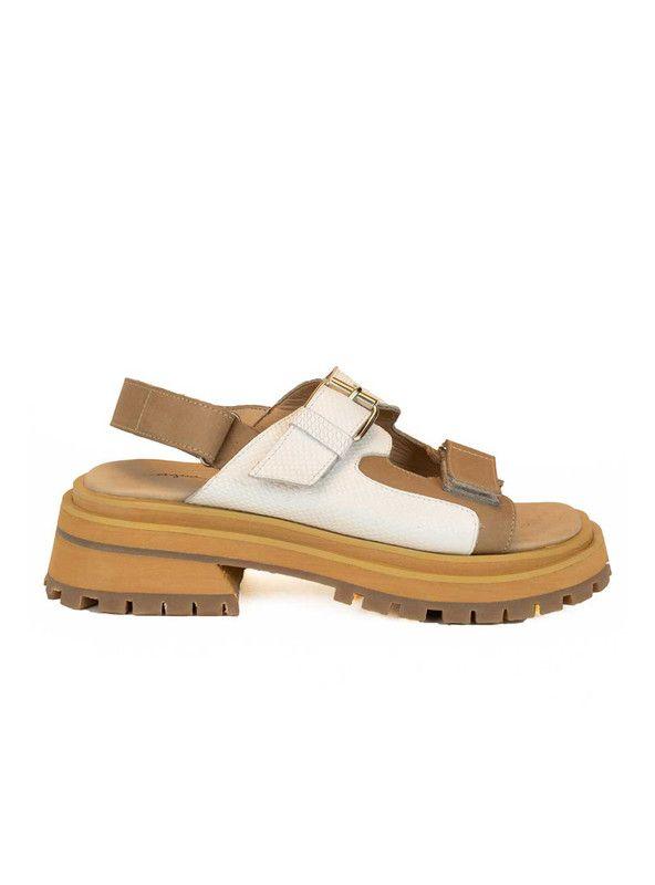 Sandalia Agua de Coco Cuero Halo-0