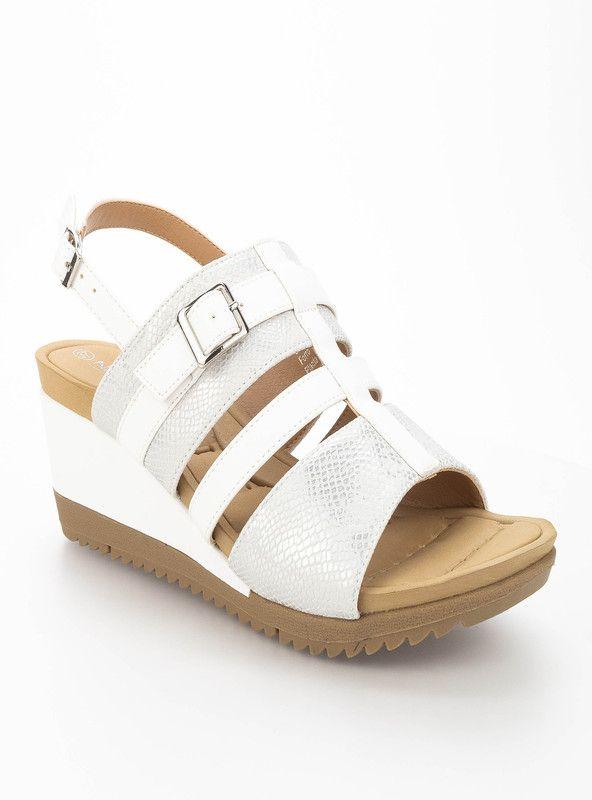 SANDALIA MUJER CASUAL NEW WALK 8E6291-2-01-35 (35-40) | Blanco |-0