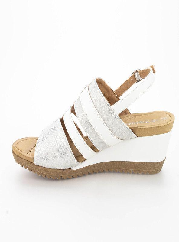 SANDALIA MUJER CASUAL NEW WALK 8E6291-2-01-35 (35-40) | Blanco |-2