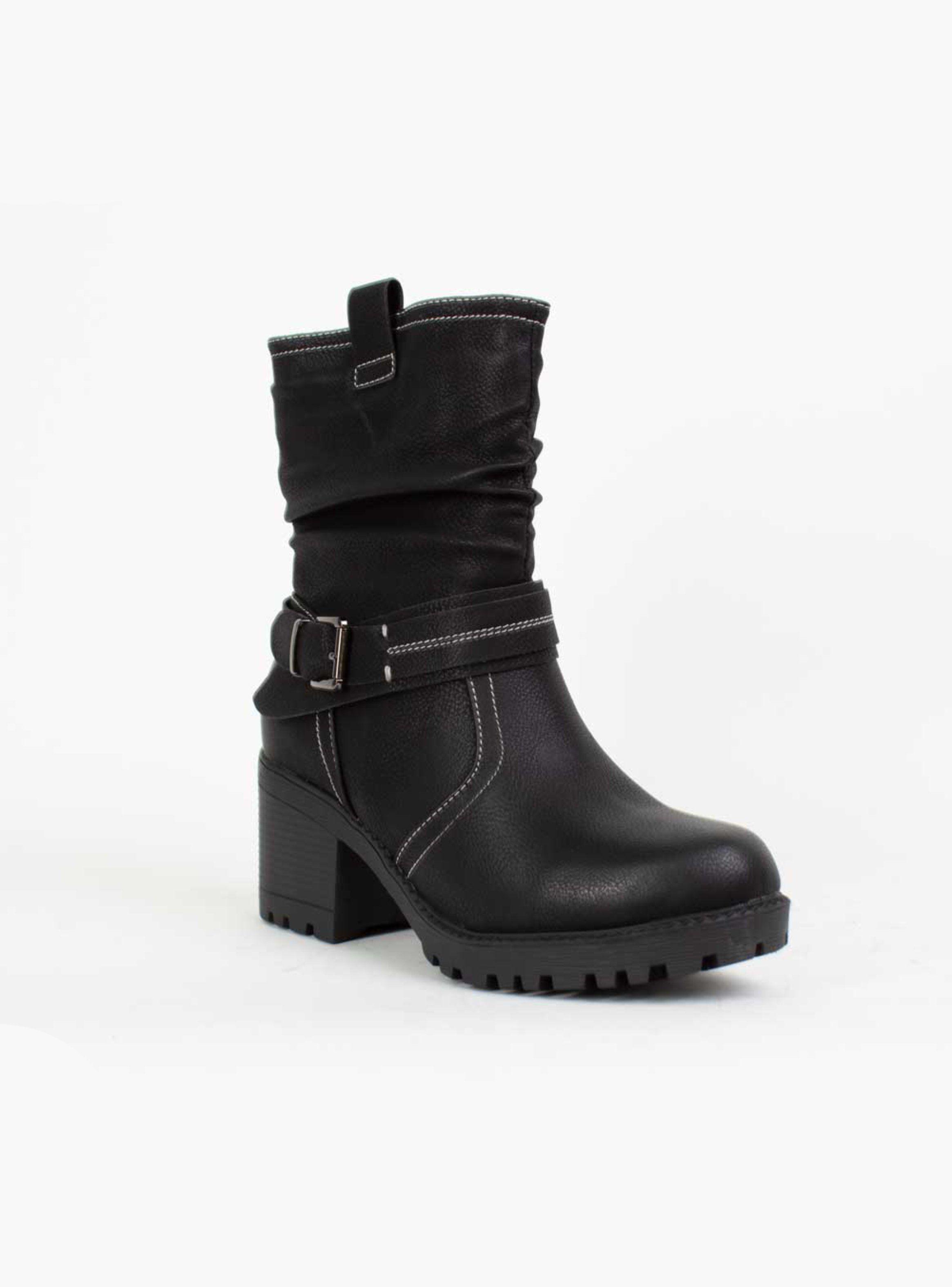 Bota New Walk Boldo Negra-1