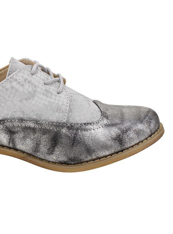 Zapato New Walk Reptil Plateado-4