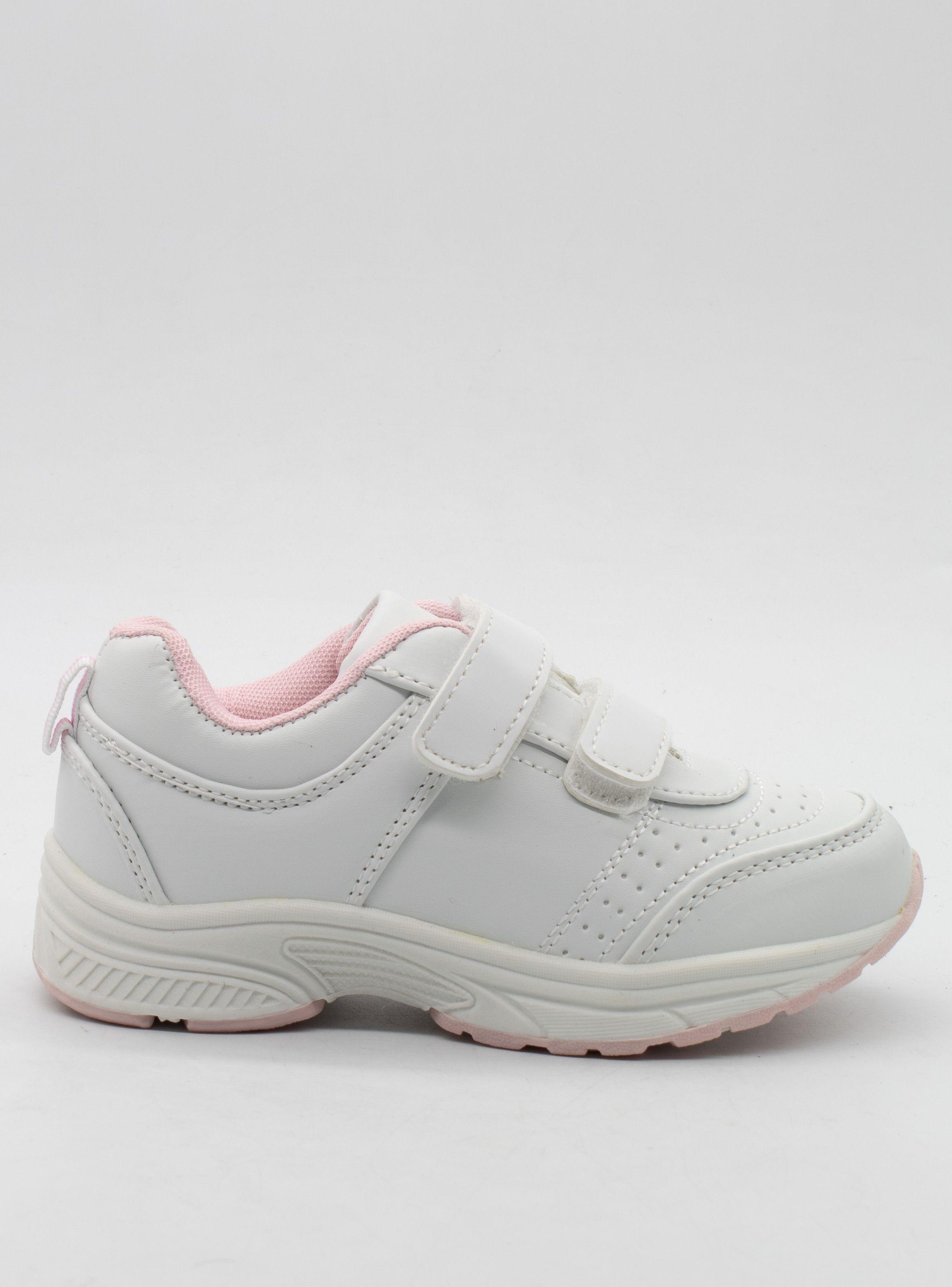 Zapatilla New Walk Velcro Rosado-1