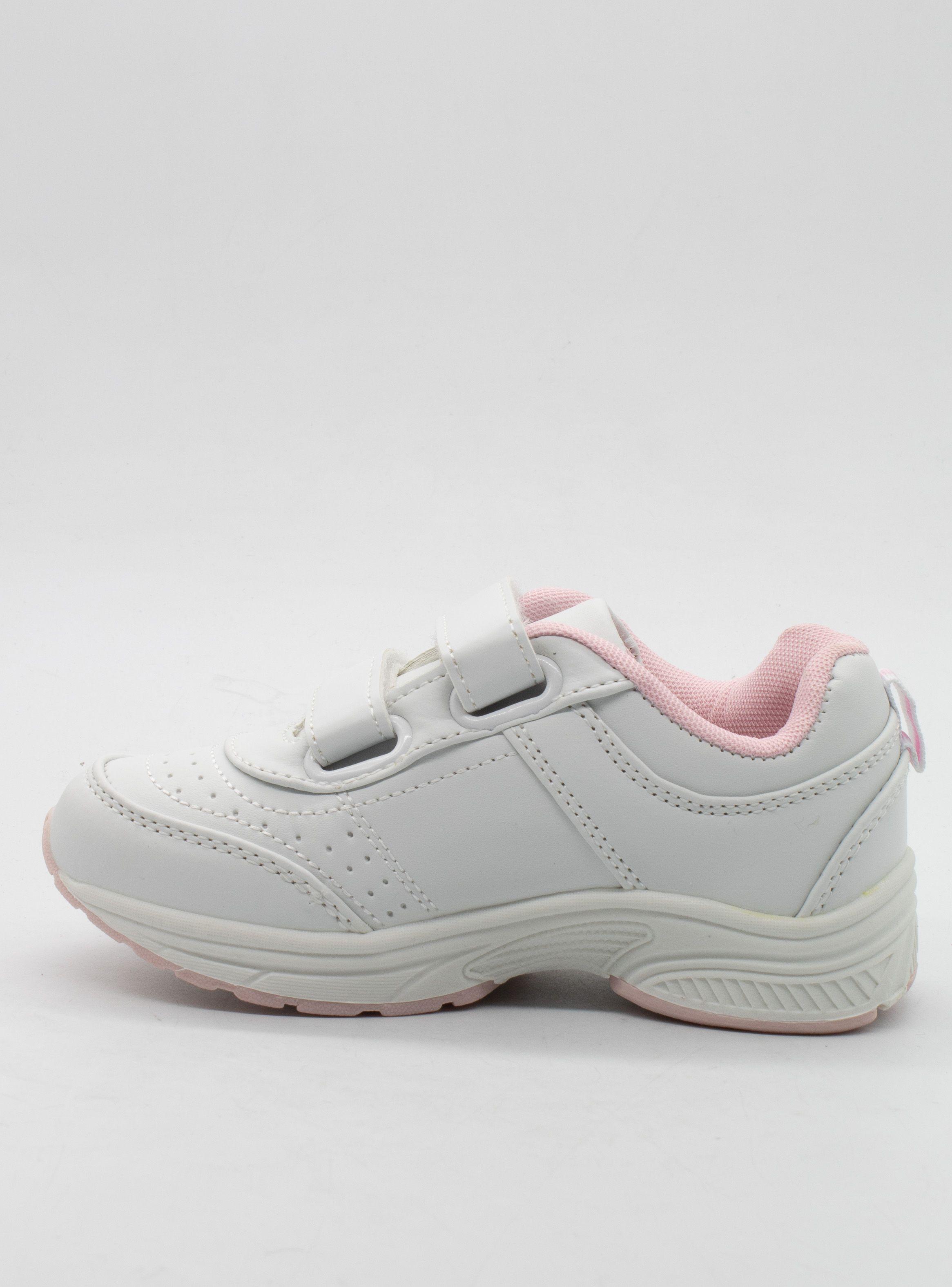 Zapatilla New Walk Velcro Rosado-2