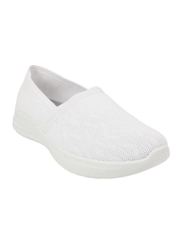 Zapatilla New Walk Transpirable Confort Blanca-2