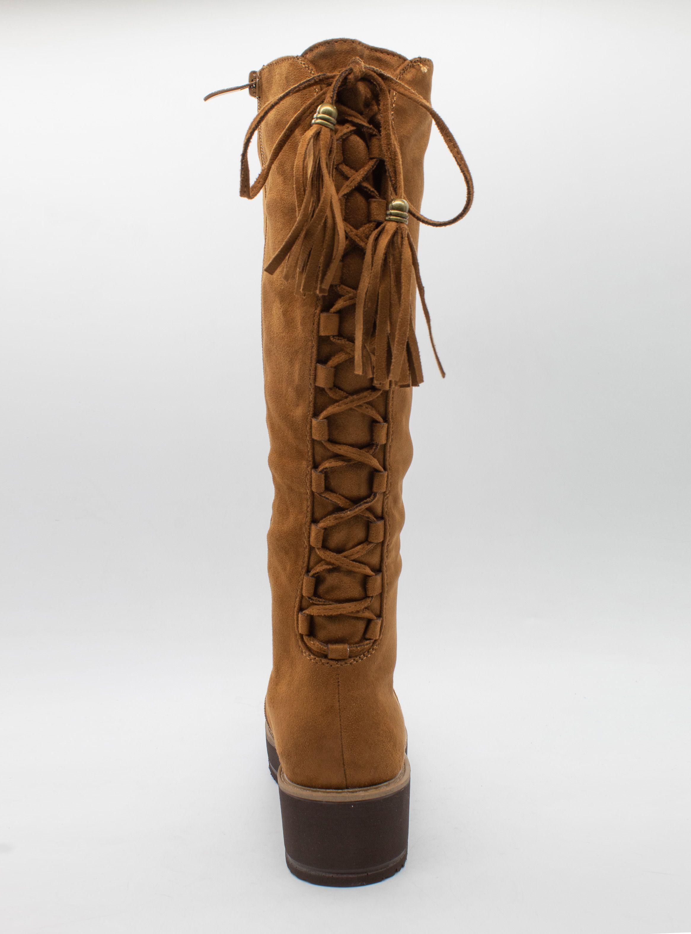 Bota New Walk Cuerdas Camel-3