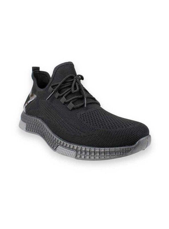 Zapatilla New Walk Casual Mesh Negra-1