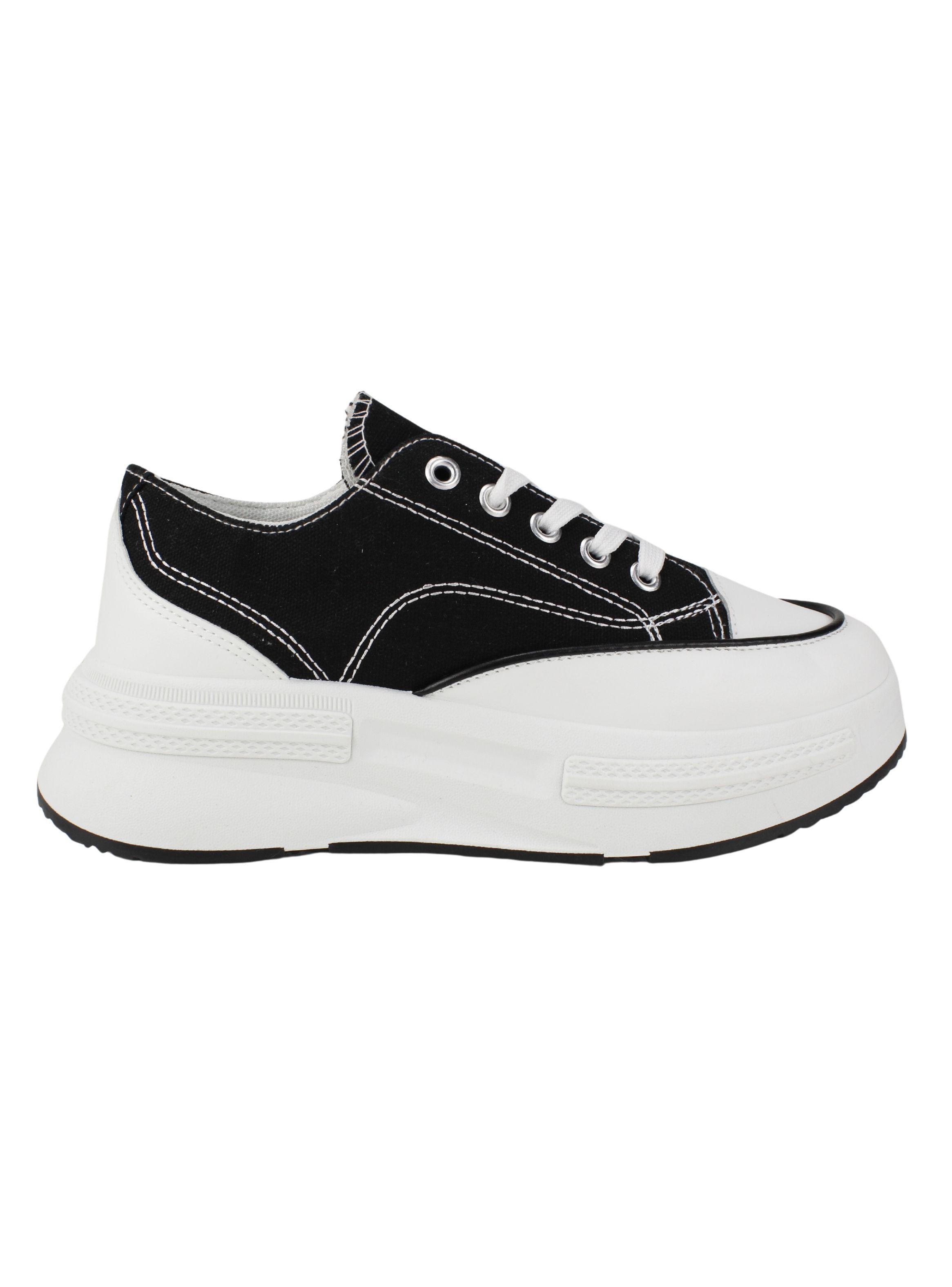 Zapatilla Agua de Coco Lona Alba Negra-0