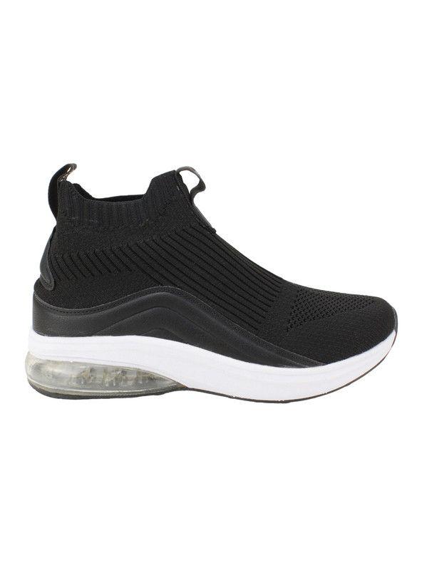 Zapatilla Xti Slip On Confort Negra-0