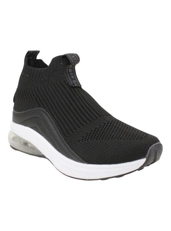 Zapatilla Xti Slip On Confort Negra-1