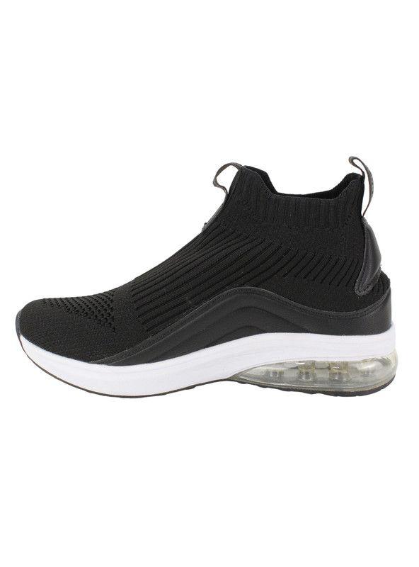 Zapatilla Xti Slip On Confort Negra-2