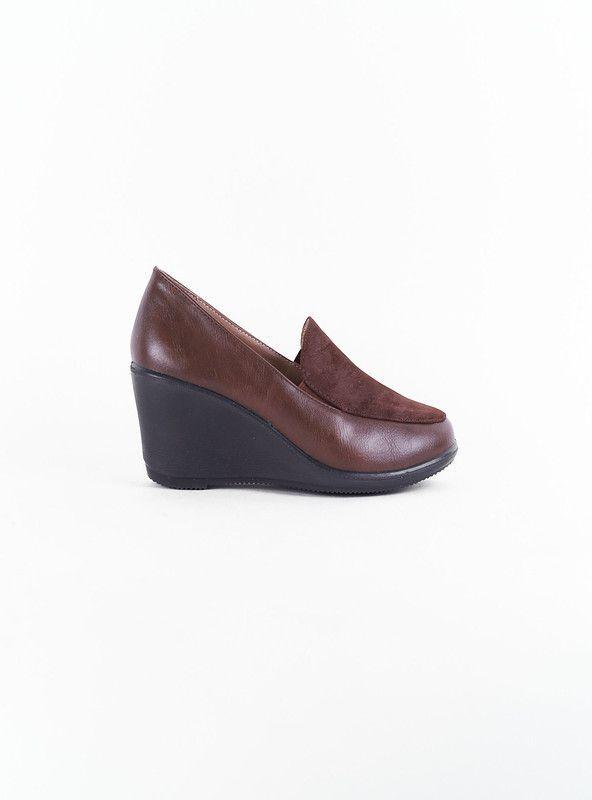 ZAPATO CONFORT MUJER  A51F2015-40  | Cafe |-1