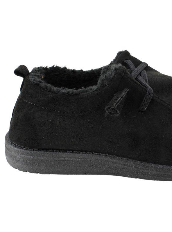Zapato New Walk Peludo Negro-3