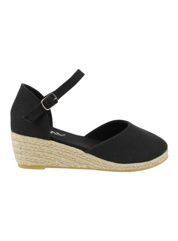 Alpargata New Walk Yute Negra-0