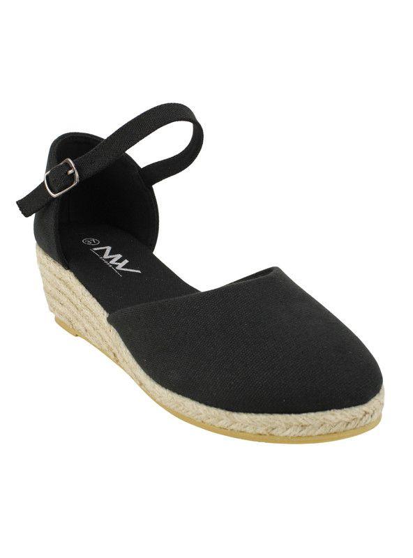 Alpargata New Walk Yute Negra-2