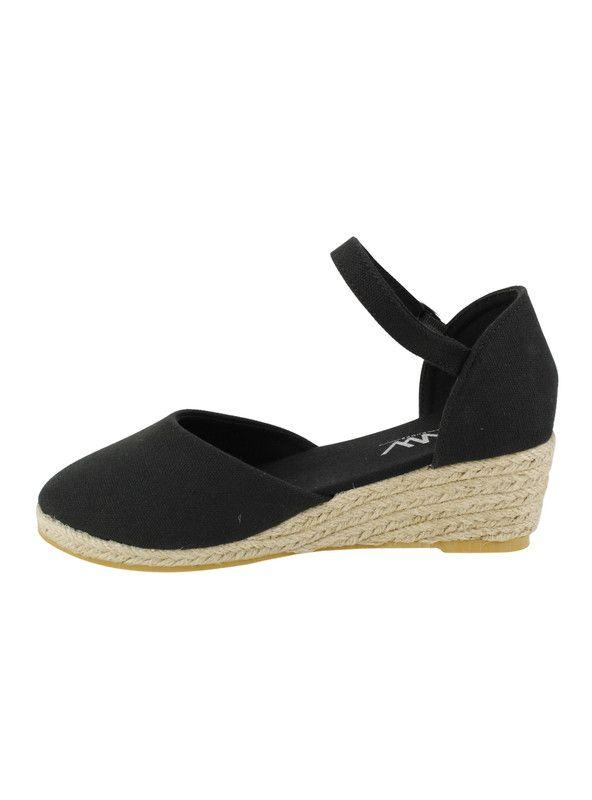 Alpargata New Walk Yute Negra-3