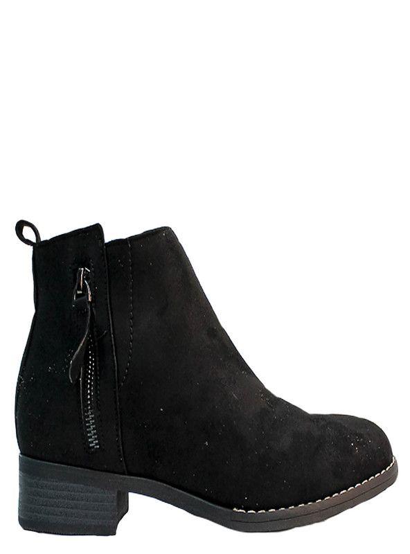 BOTIN MODA NEW WALK  1167A07-90  | Negro |-1