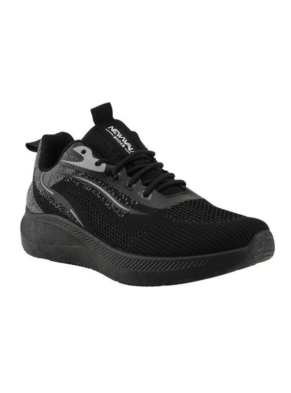 Zapatilla New Walk Fresca Mesh Negra-1