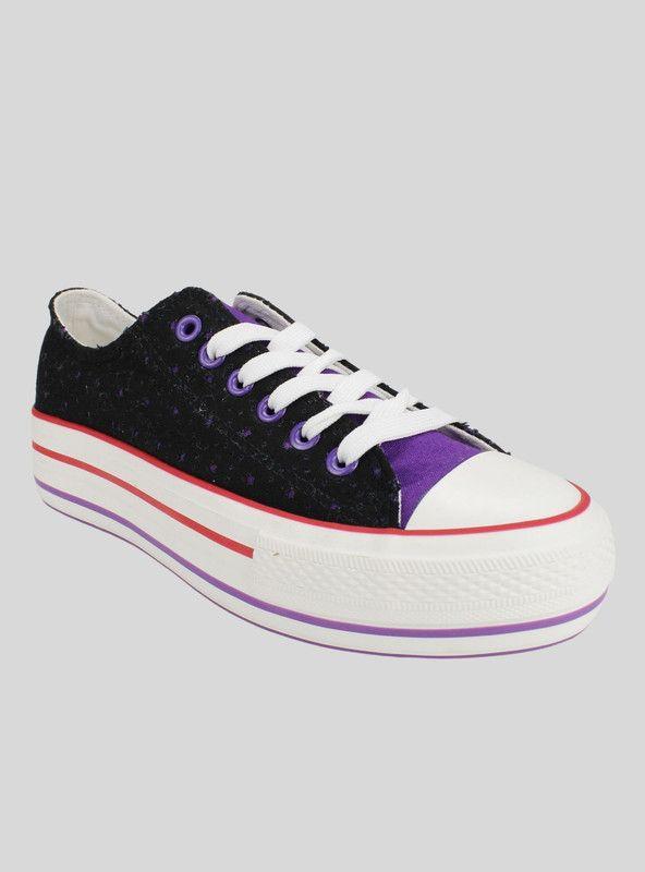 Zapatilla New Walk Negra Urbana-1