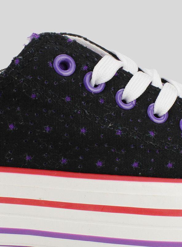 Zapatilla New Walk Negra Urbana-3