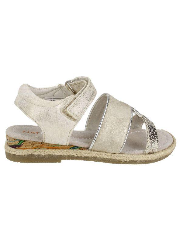 Sandalia Nat Geo Kids Reptil Dorada-0