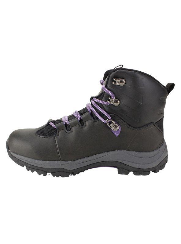 Botín Nat Geo Outdoor Waterproof Cuero Negro-2
