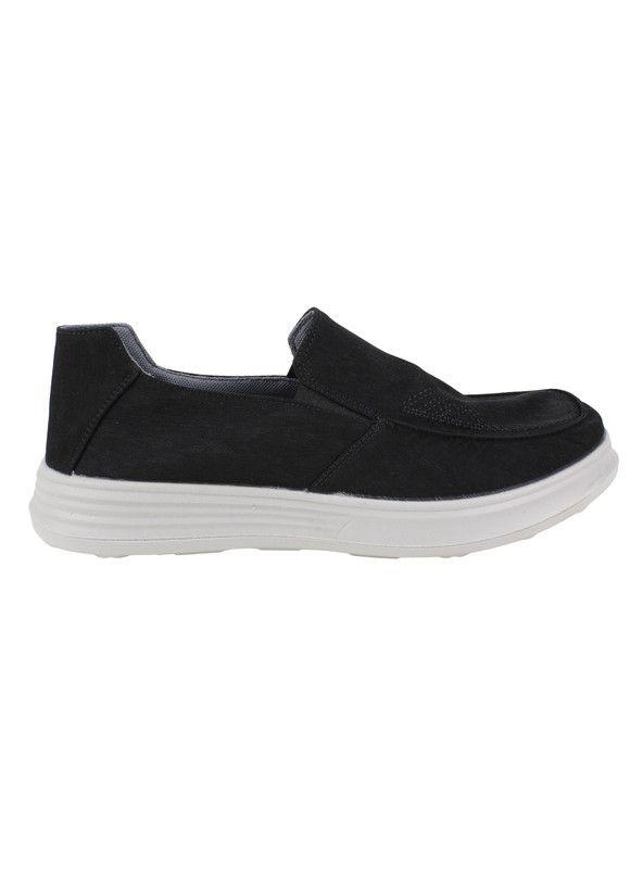 Zapatilla New Walk Confort Slip On Negra-0