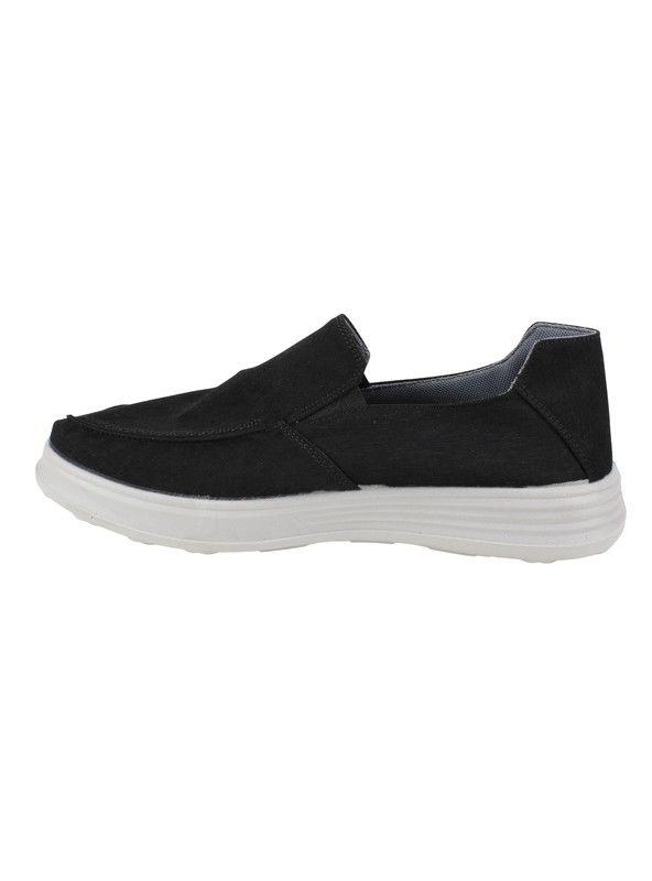 Zapatilla New Walk Confort Slip On Negra-3