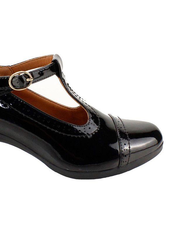Zapato New Walk Charol Negro-3