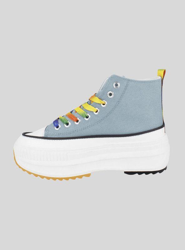 Zapatilla New Walk Miami Celeste-2