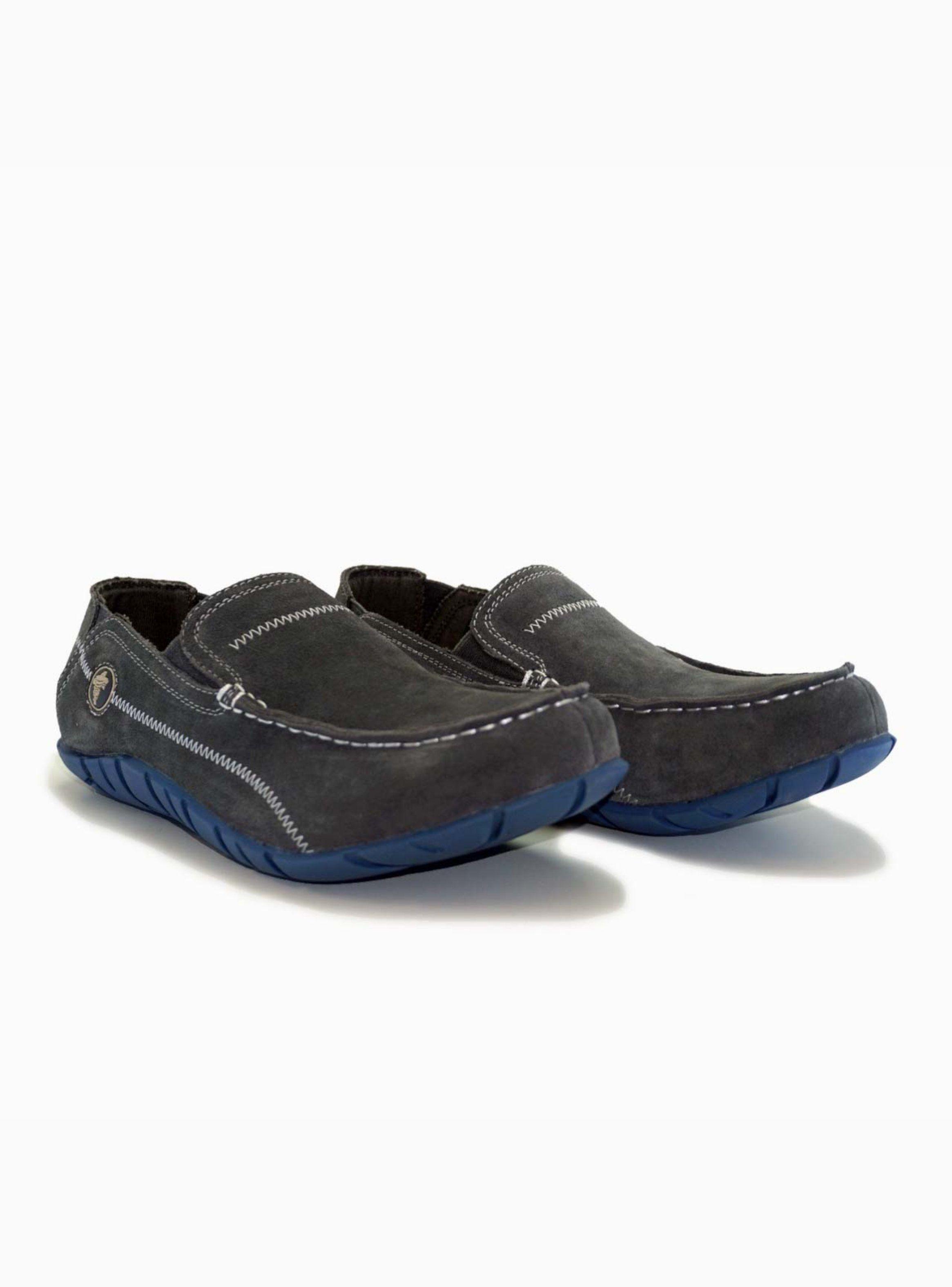 Mocasín Michelín Gris Cuero-1