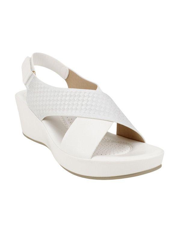 Sandalia New Walk Tiras Cruzadas Blanco-2