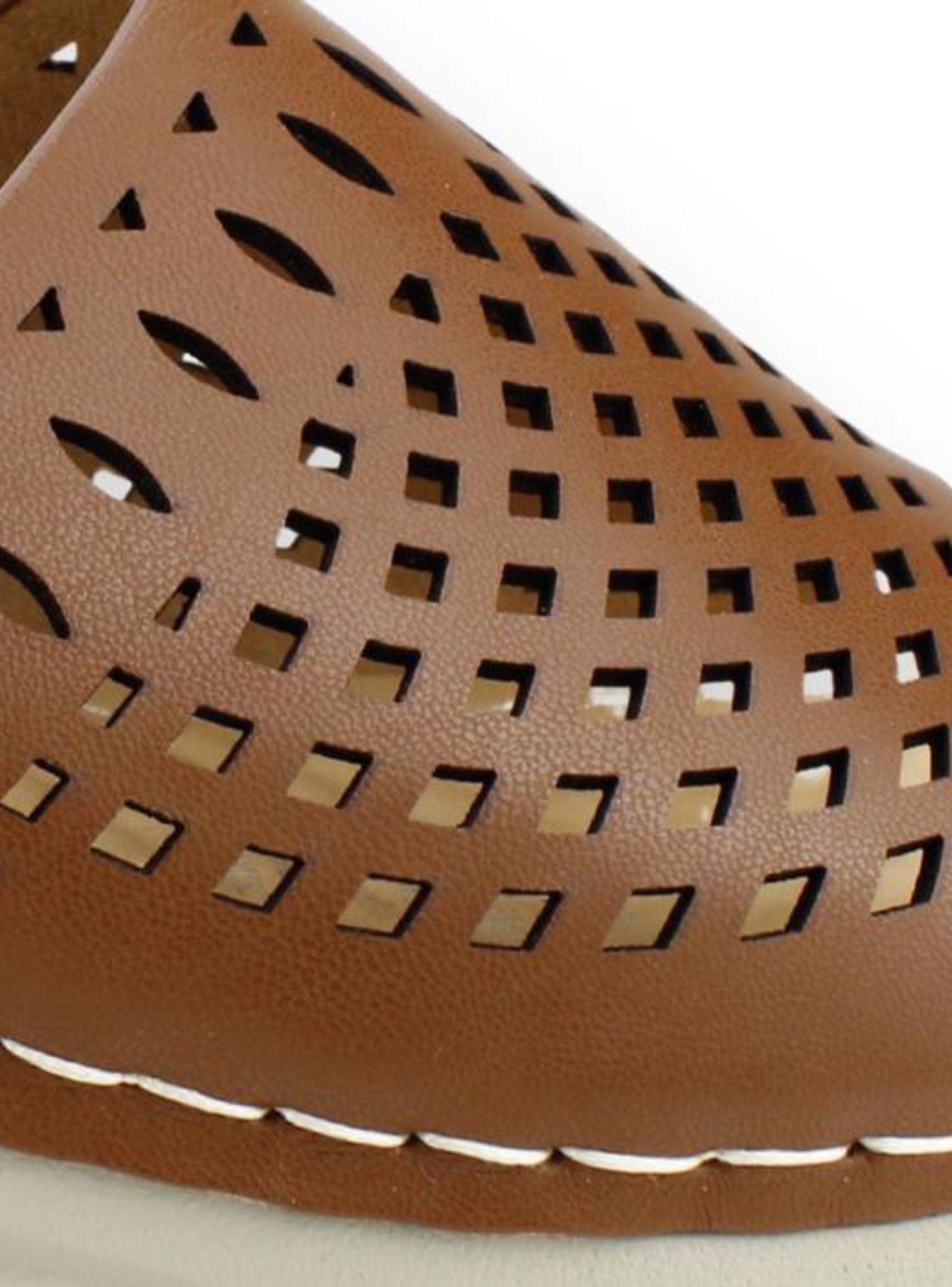 Sandalia New Walk Slip On Café-3