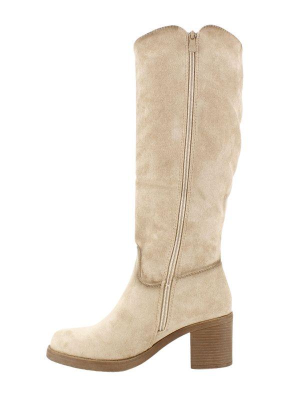 Bota Agua de Coco Suede Beige-2