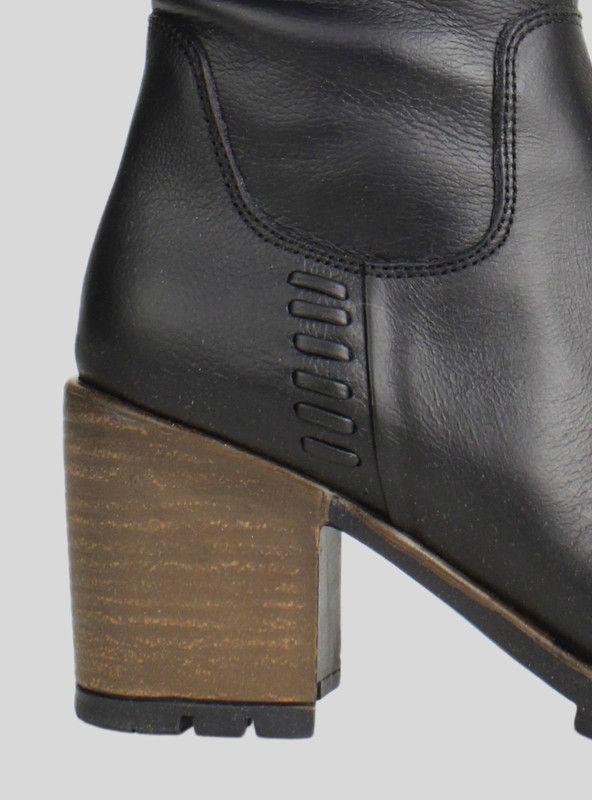 Bota Exs Elisa Cuero Negro-3