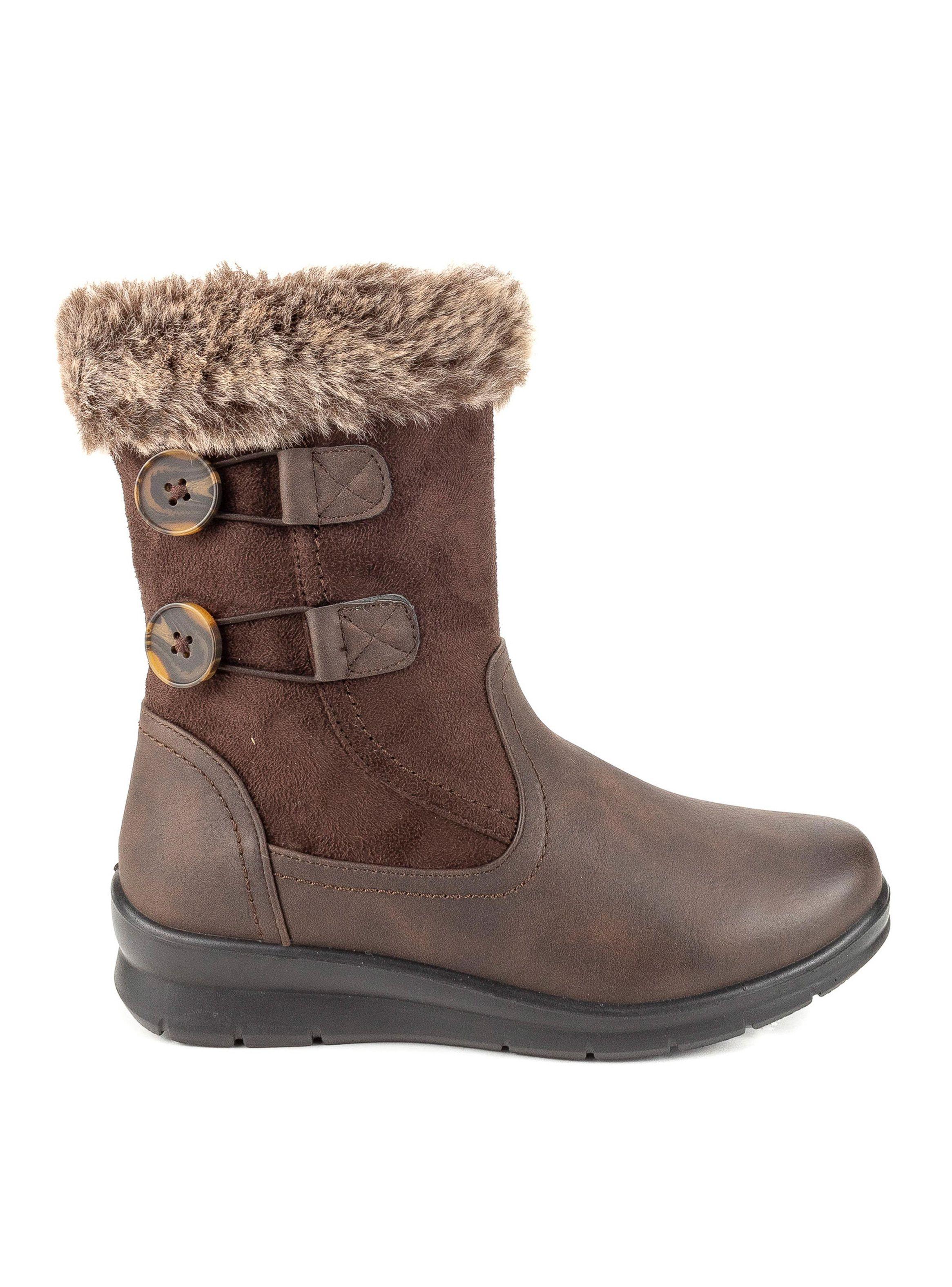 Bota Mujer Invierno New Walk Cafe (CKA01-40)-0