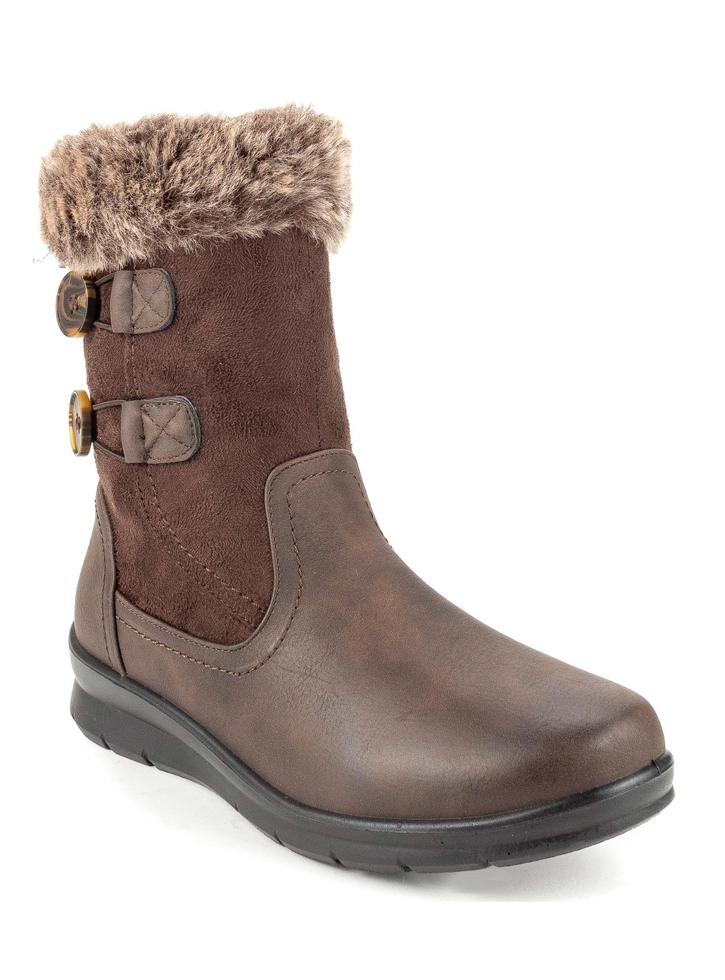 Bota Mujer Invierno New Walk Cafe (CKA01-40)-1