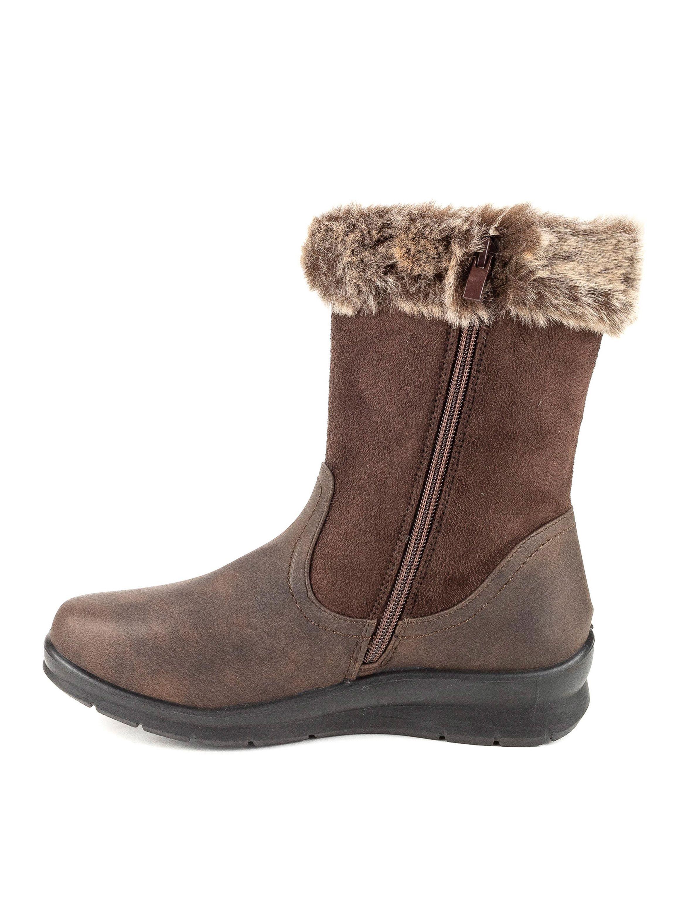 Bota Mujer Invierno New Walk Cafe (CKA01-40)-2