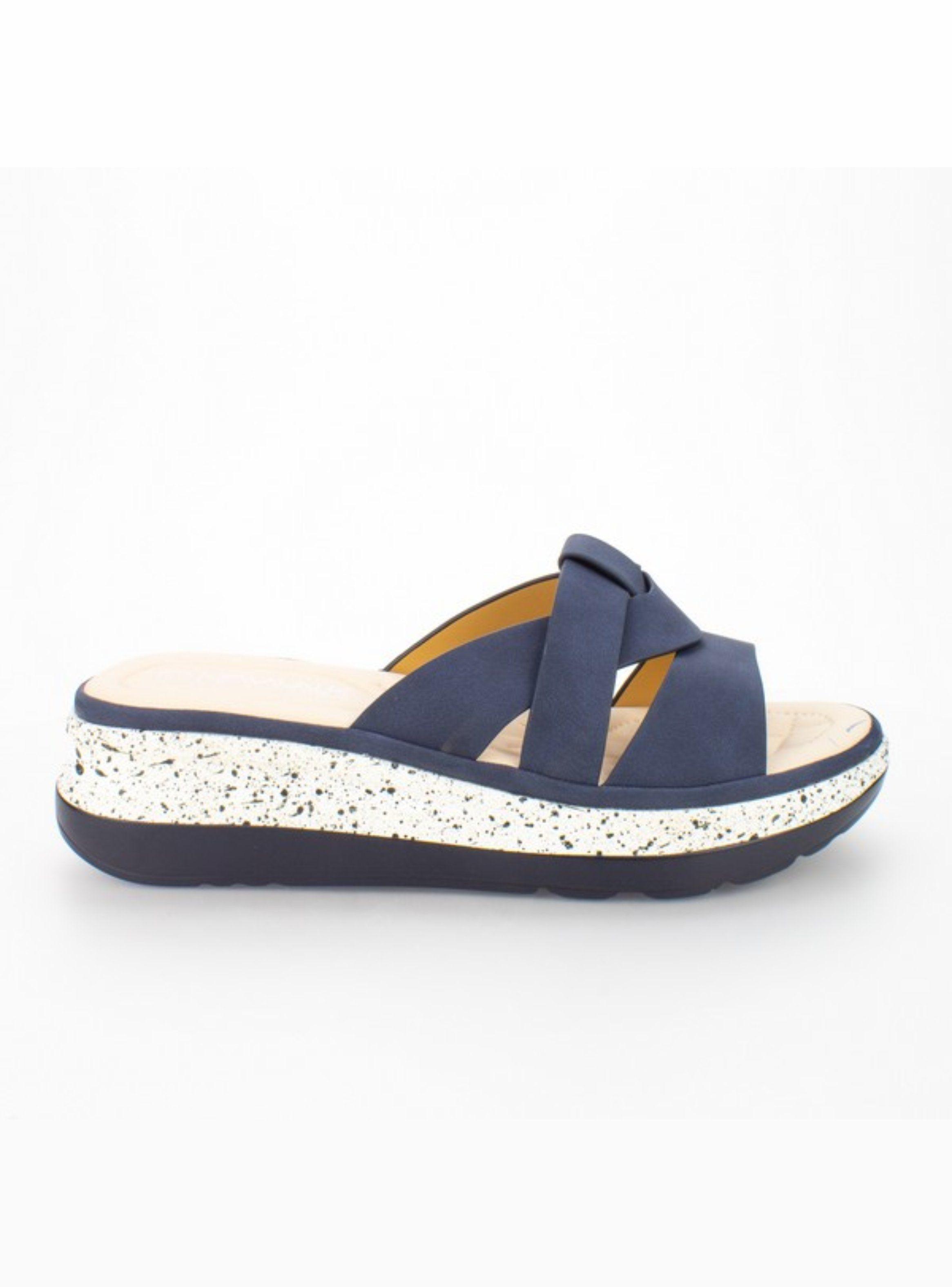 Sandalia New Walk Gaby Azul-0