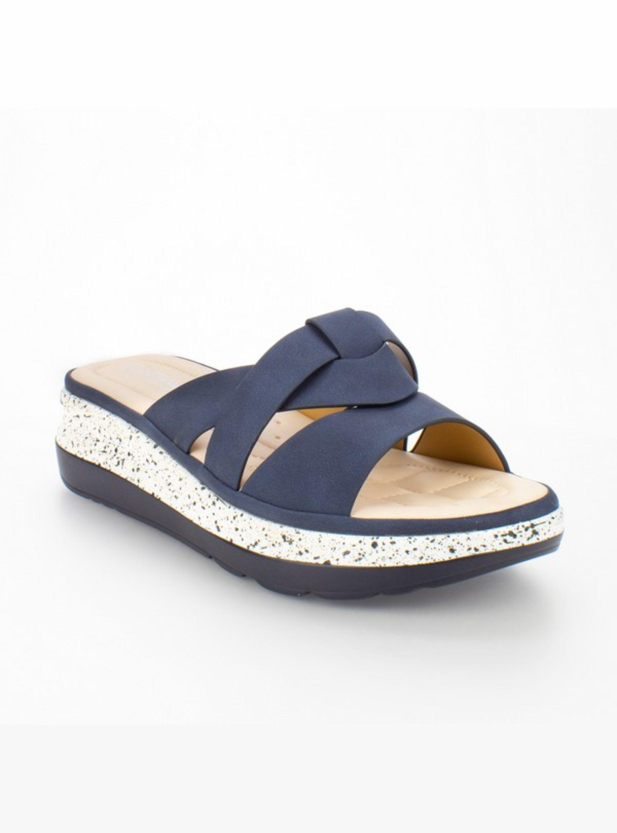Sandalia New Walk Gaby Azul-1