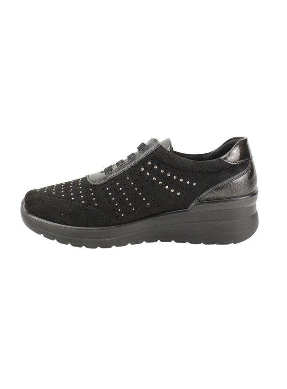 Zapatilla New Walk Brillos Slip On Negra-2