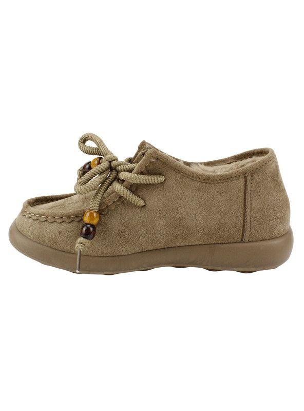 Zapato Pantufla New Walk Taupe-3