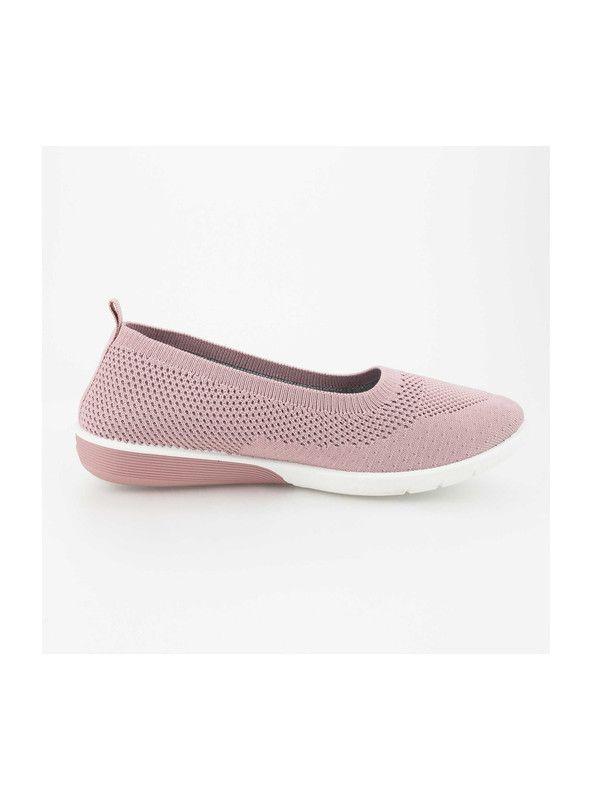 Zapatilla-Mocasín New Walk Malla Rosa-0