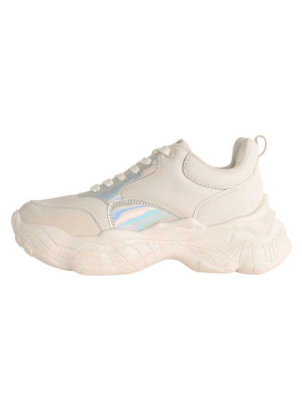 Zapatilla New Walk Chunky Beige-3