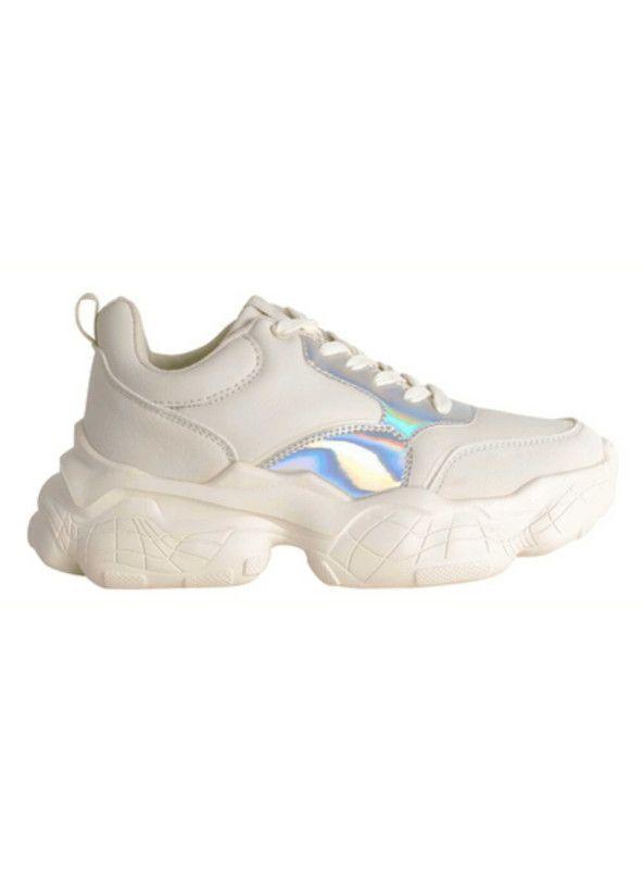 Zapatilla New Walk Chunky Beige-1