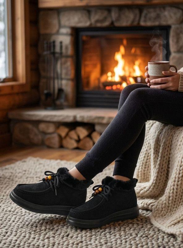 Zapato New Walk Cozy Chiporro Negro-1