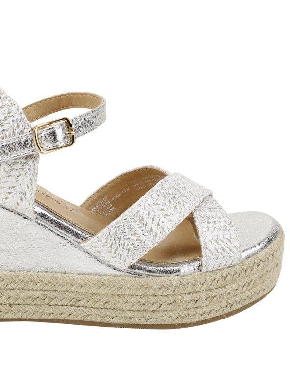 Sandalia Agua de Coco Texturas Plateada-4