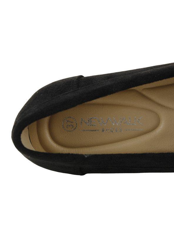 Mocasín New Walk Slip On Confort Negro-4